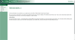Desktop Screenshot of mi-oscoda-delq.governmax.com