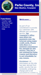 Mobile Screenshot of in-parke-treasurer.governmax.com